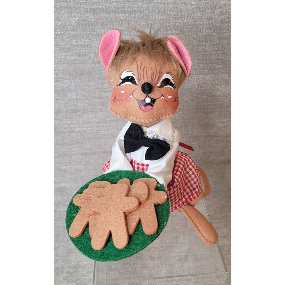 Annalee 2014 Gingerbread Chef Brown Mouse 8" Christmas Cookies Holiday
